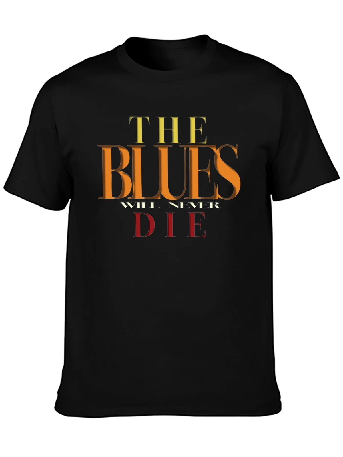 The Blues Will Never Die Graphic Tee product image 3
