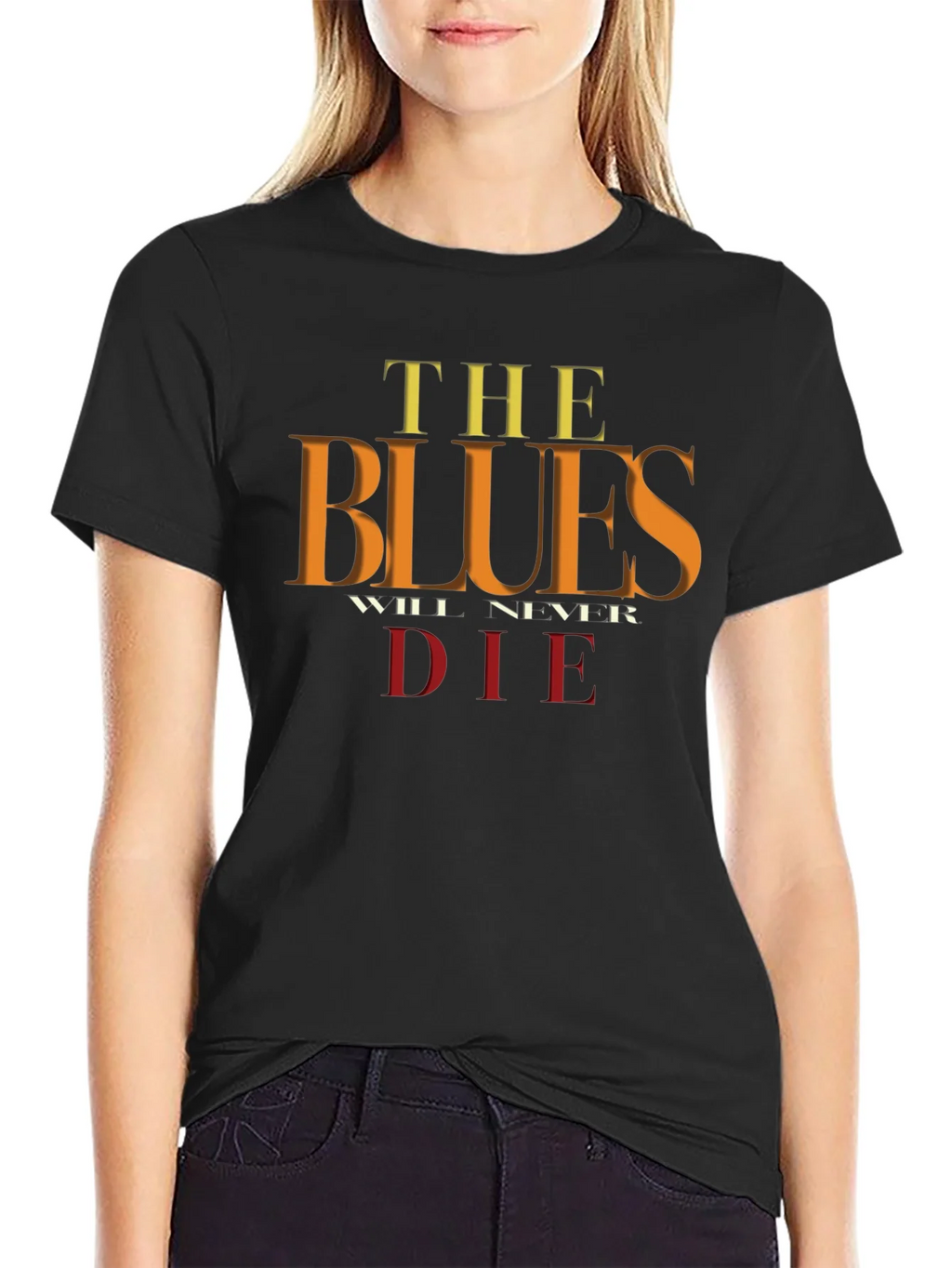 The Blues Will Never Die Graphic Tee product image 2