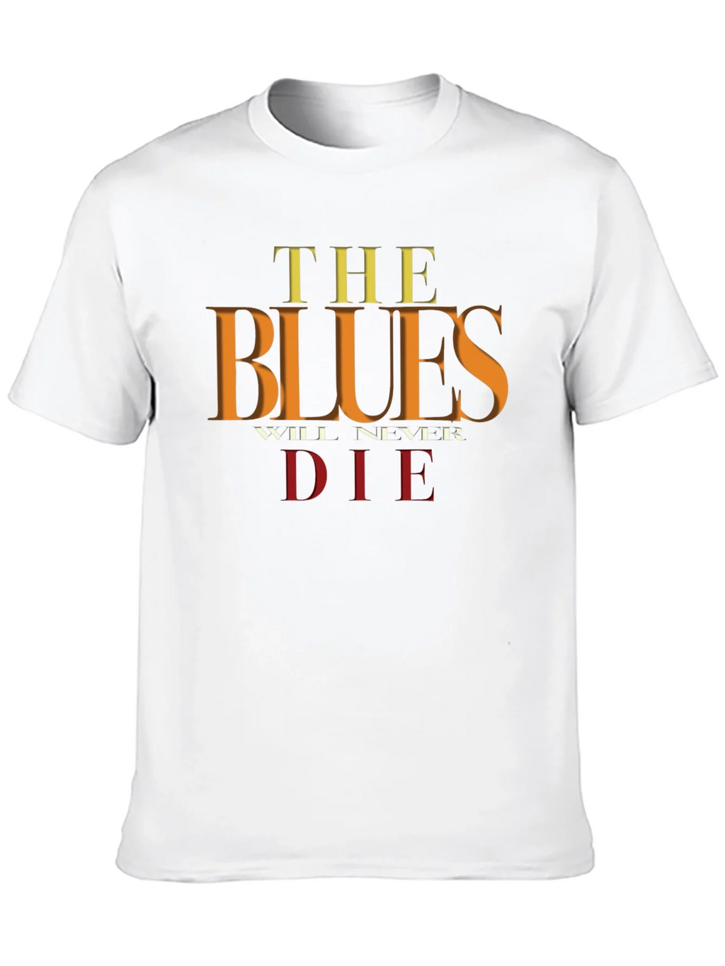 The Blues Will Never Die Graphic Tee product image 9
