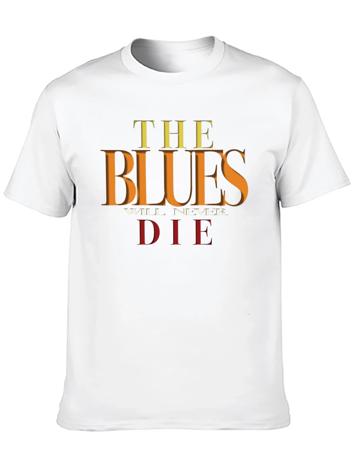 The Blues Will Never Die Graphic Tee product image 9