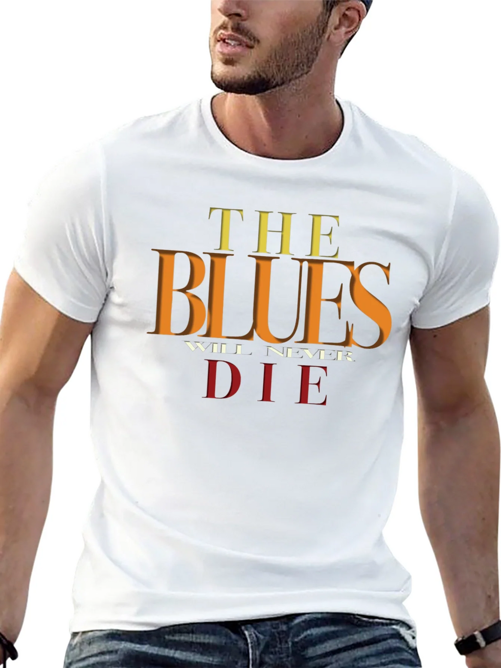 The Blues Will Never Die Graphic Tee product image 12