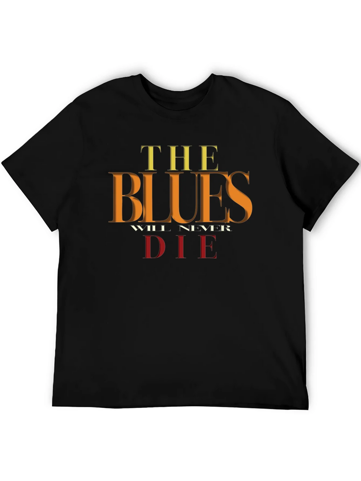 The Blues Will Never Die Graphic Tee product image 5