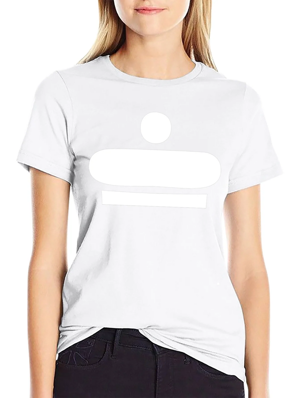 Abstract White Graphic Print Black T-Shirt product image 7