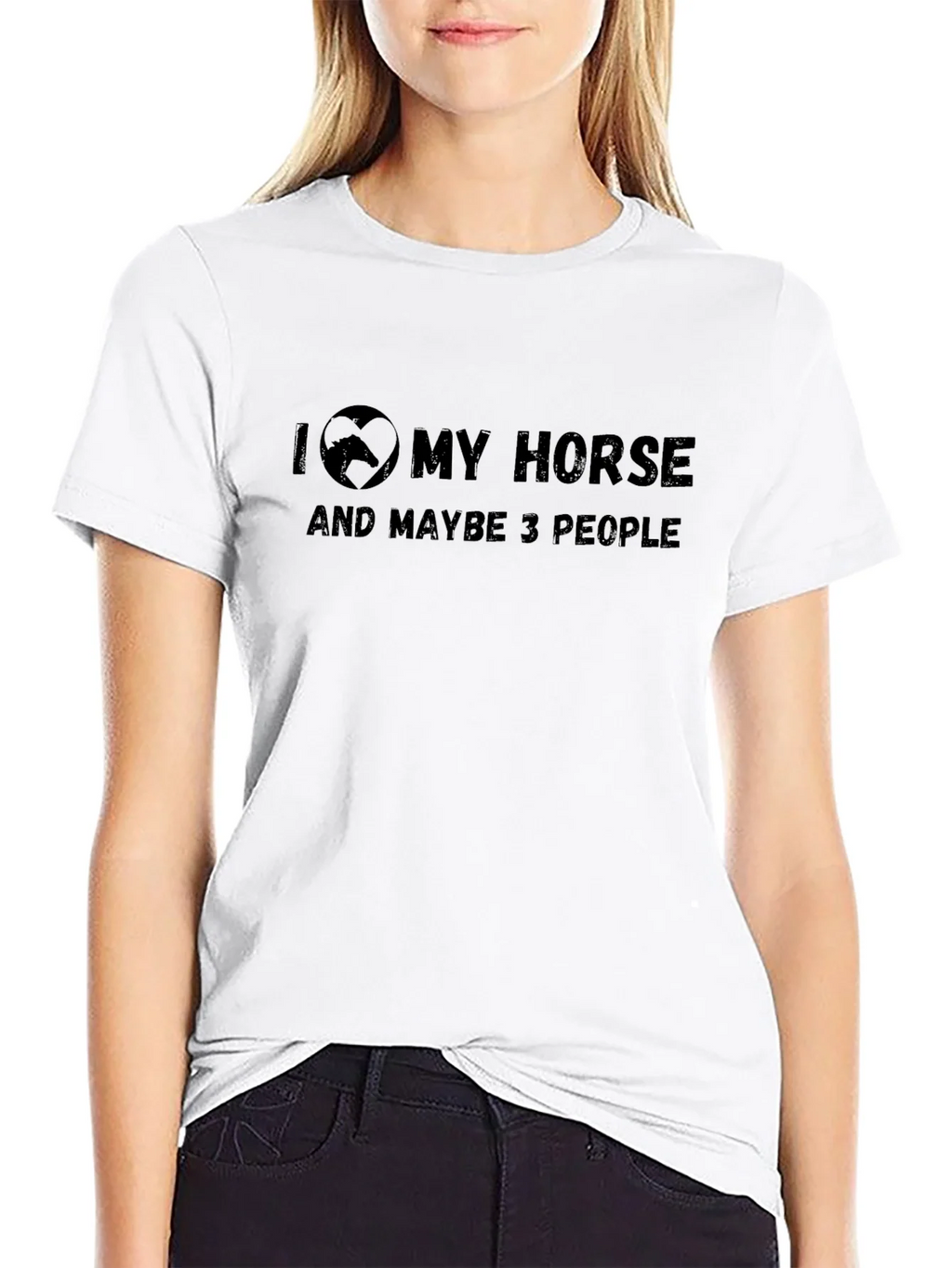 I Love My Horse Graphic T-Shirt product image 8