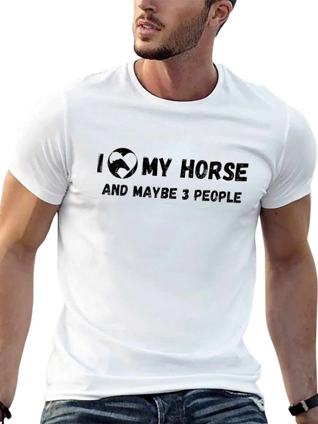 I Love My Horse Graphic T-Shirt product image 11