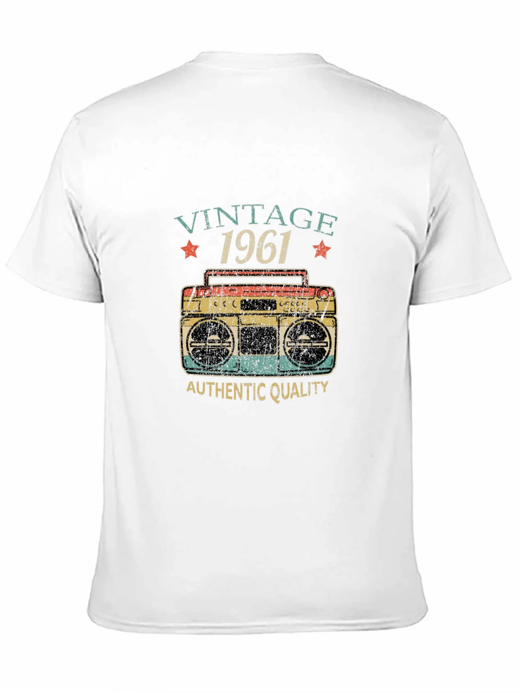 Vintage 1961 Retro Boombox Graphic T-Shirt product image 9