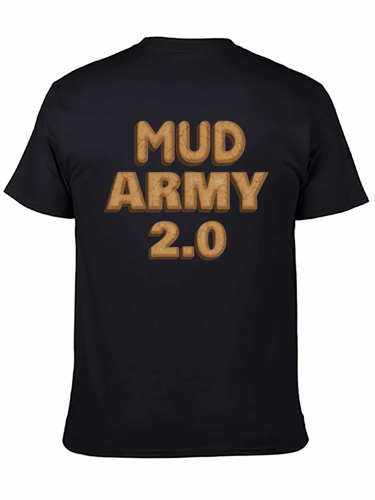 Mud Army 2.0 Black Cotton T-Shirt product image 4