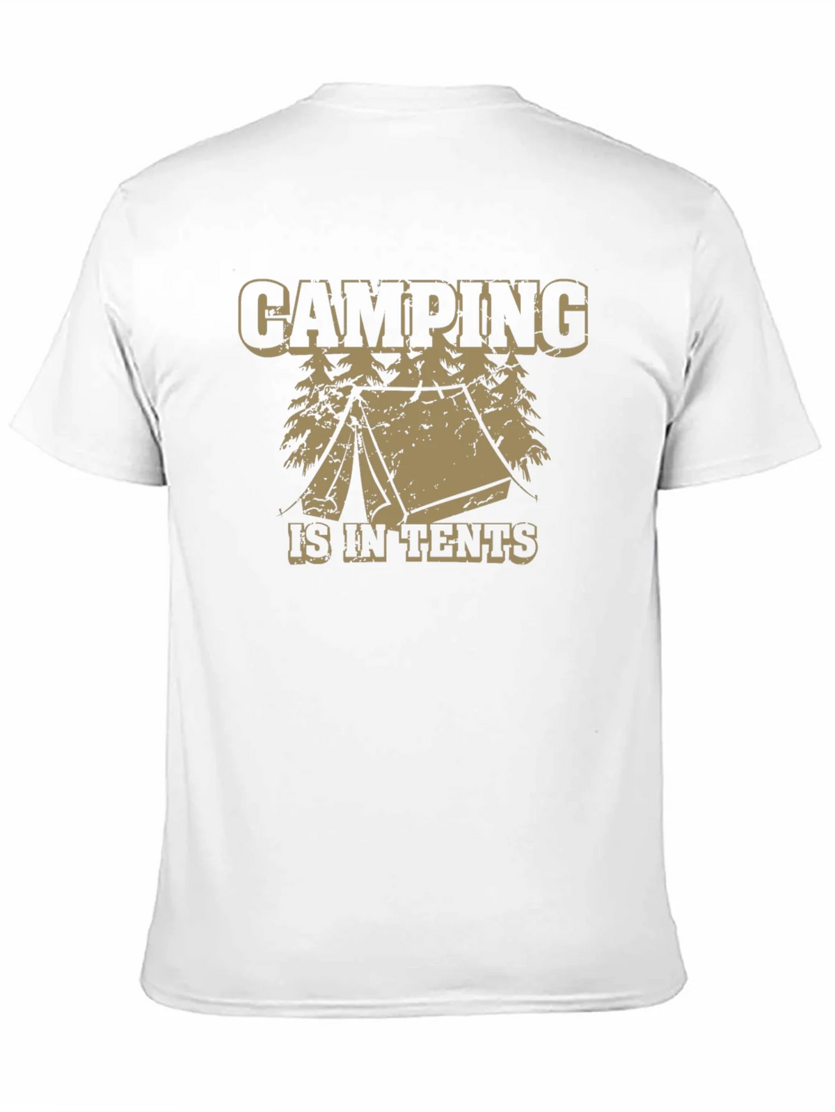 Camping Is In Tents Graphic Tee - Funny Outdoor Adventure product image 9