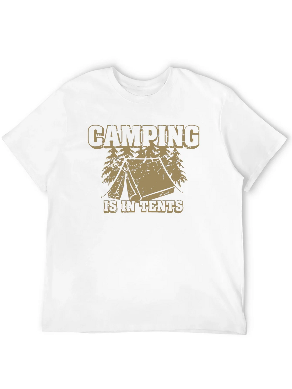 Camping Is In Tents Graphic Tee - Funny Outdoor Adventure product image 10
