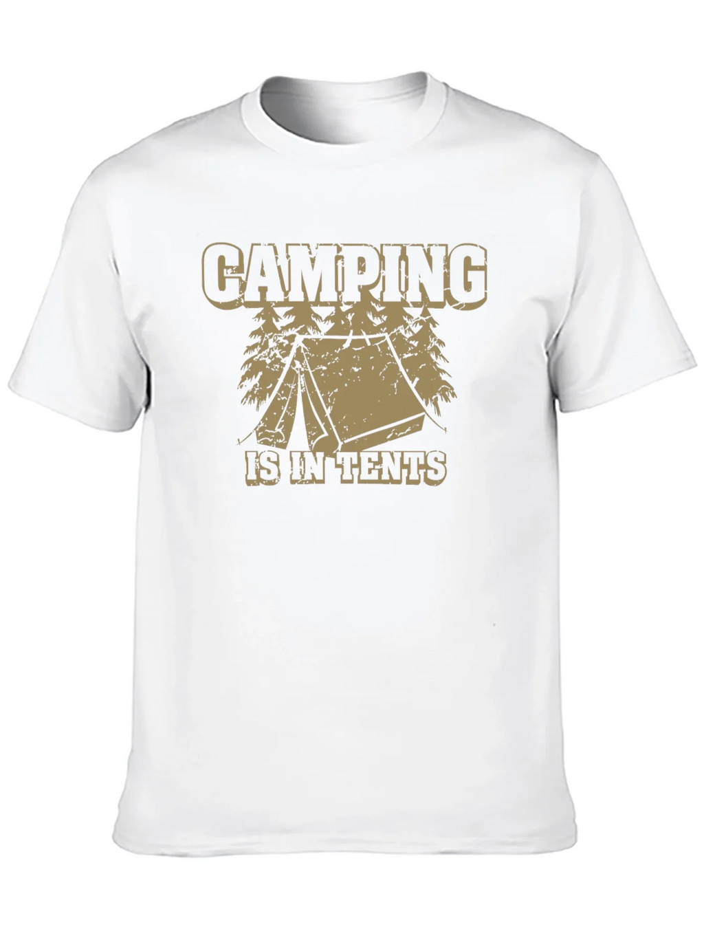 Camping Is In Tents Graphic Tee - Funny Outdoor Adventure product image 8