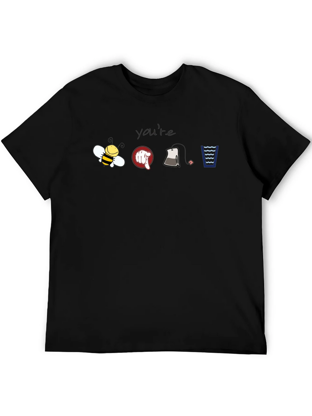 Youre Bee Point Tea Waves T-Shirt product image 4