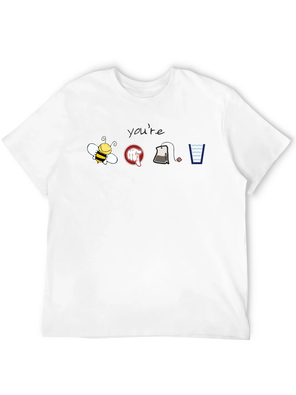 Youre Bee Point Tea Waves T-Shirt product image 9