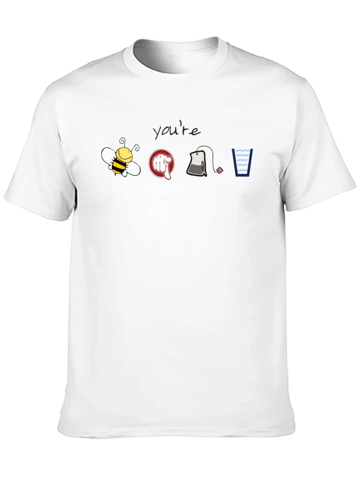 Youre Bee Point Tea Waves T-Shirt product image 7