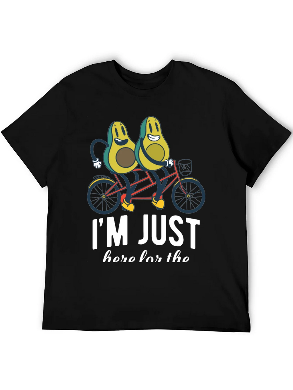 Avocado Tandem Bike Graphic Tee product image 5
