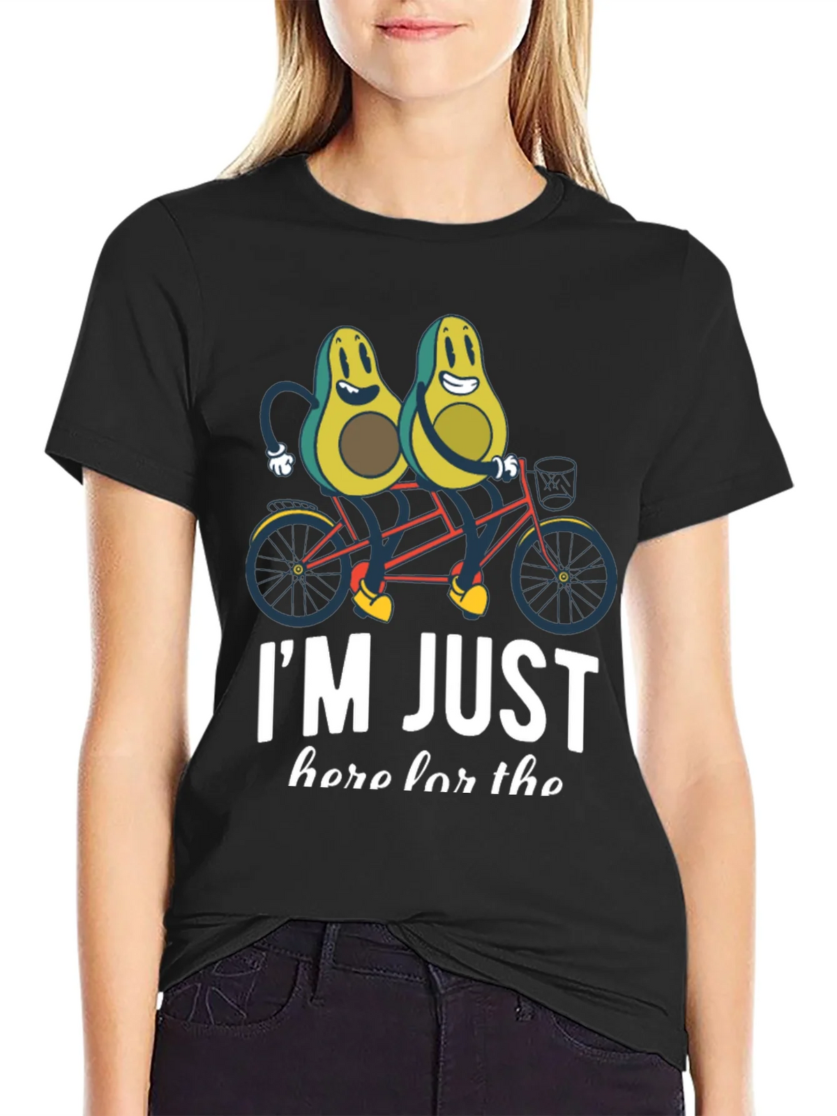 Avocado Tandem Bike Graphic Tee product image 2