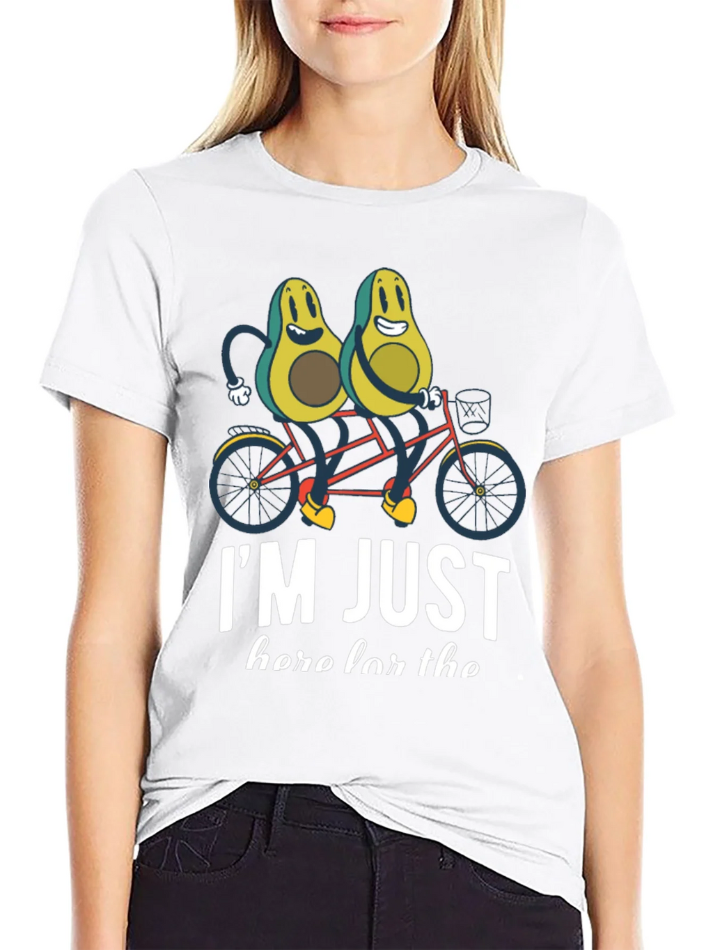 Avocado Tandem Bike Graphic Tee product image 7