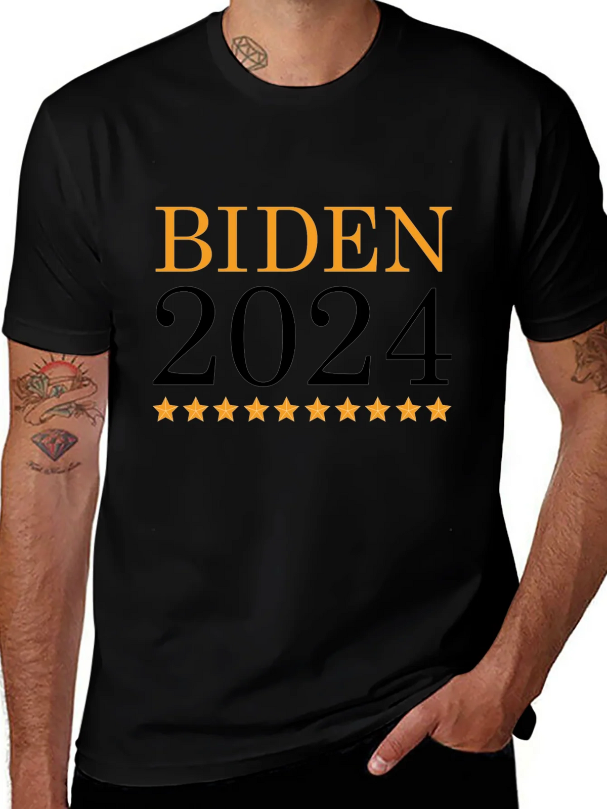 Biden 2024 Graphic Tee - Support the Campaign! product image 1