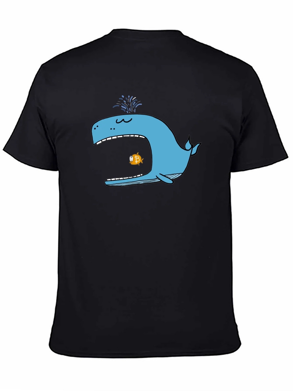Bitcoin Whale T-Shirt - Crypto Currency Tee product image 4