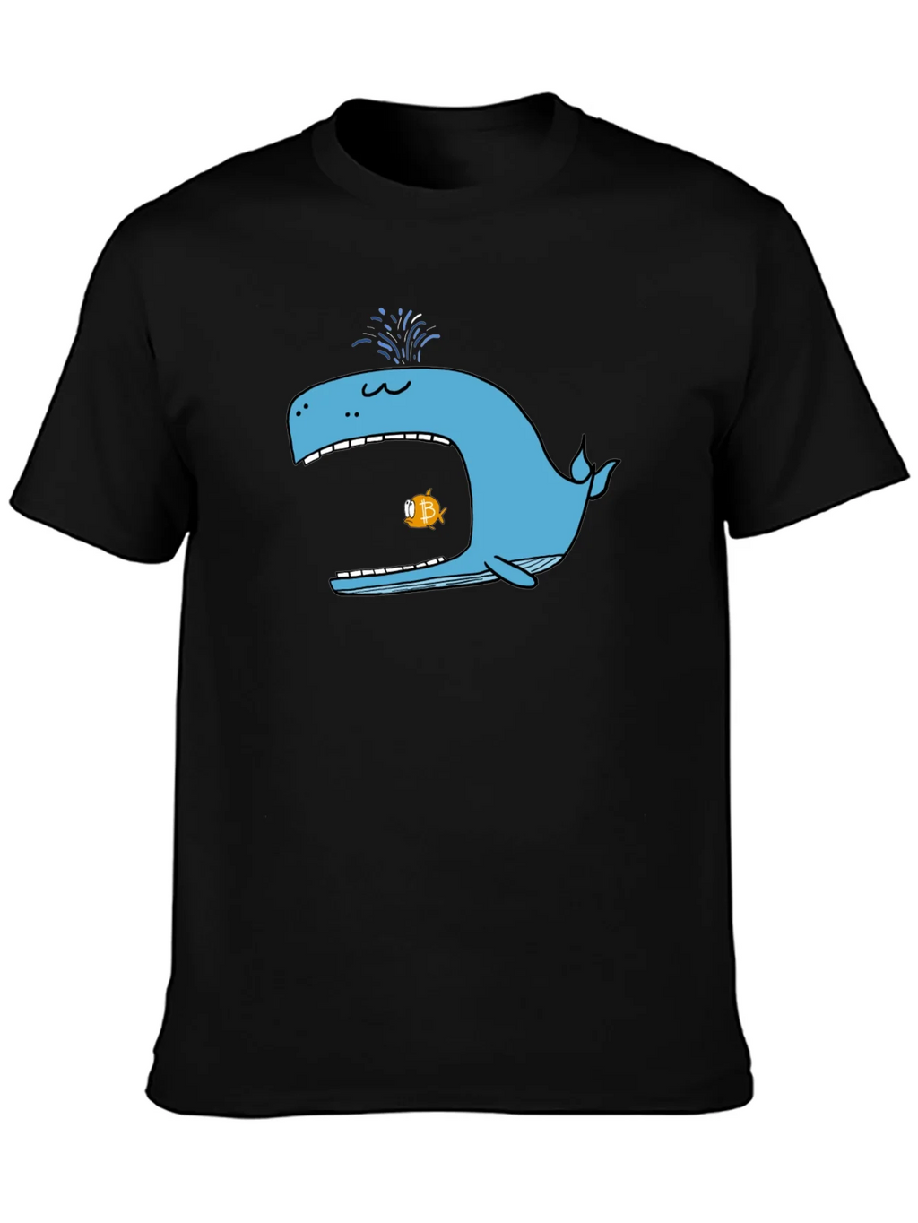 Bitcoin Whale T-Shirt - Crypto Currency Tee product image 3